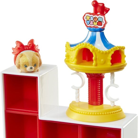 Disney Tsum Tsum Fun At the Fair Basic Display Set (Carousel) New Sealed Age 6+ - Picture 6 of 16